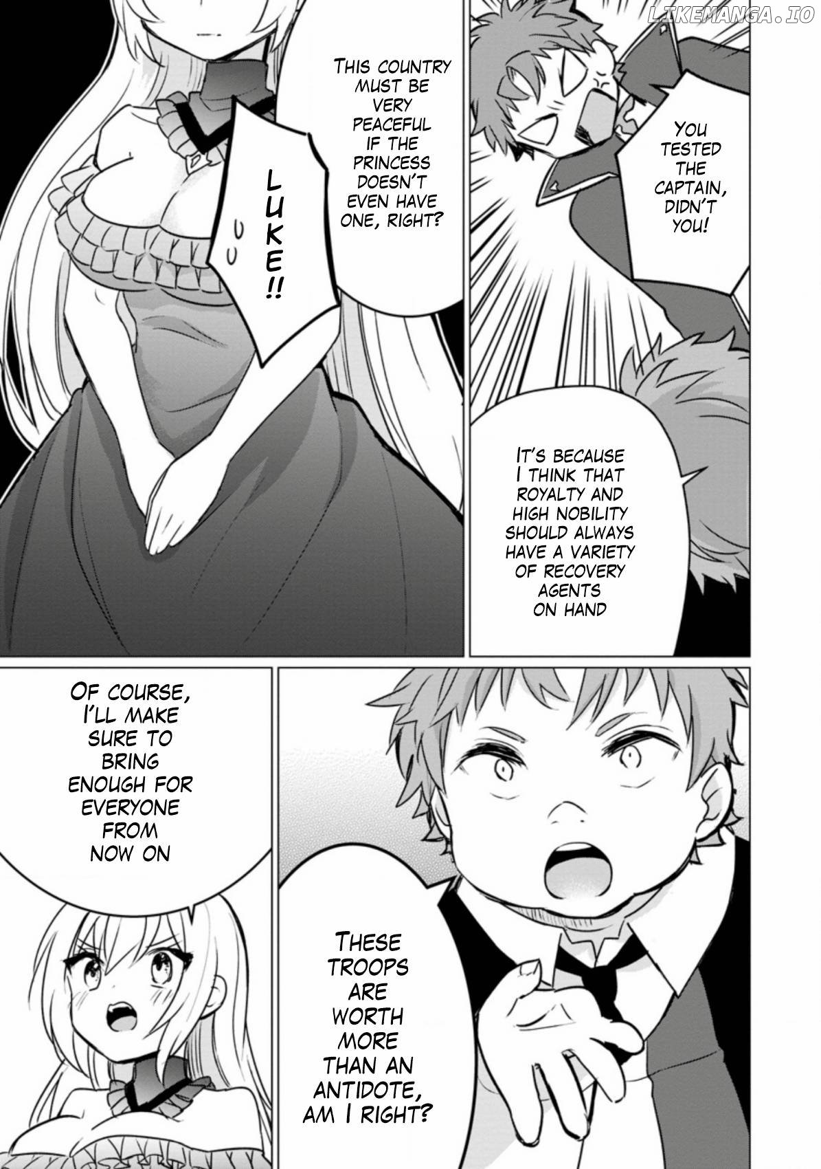 Tensei Saki ga Zannen Ouji Datta Ken: Ima wa Fukkin 1-kai mo Dekinai kedo Yasete Isekai Sukuimasu Chapter 4 - page 8