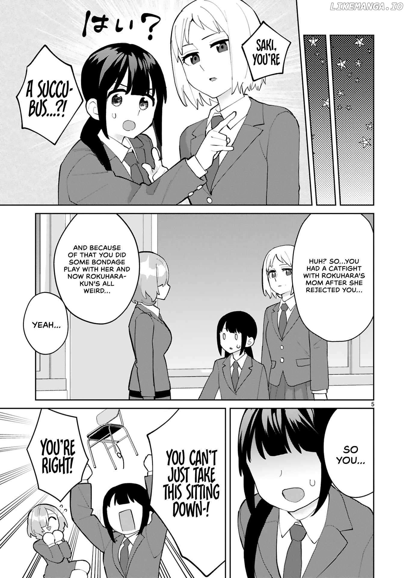 Saki-chan wa Inma no Ko Chapter 15 - page 6