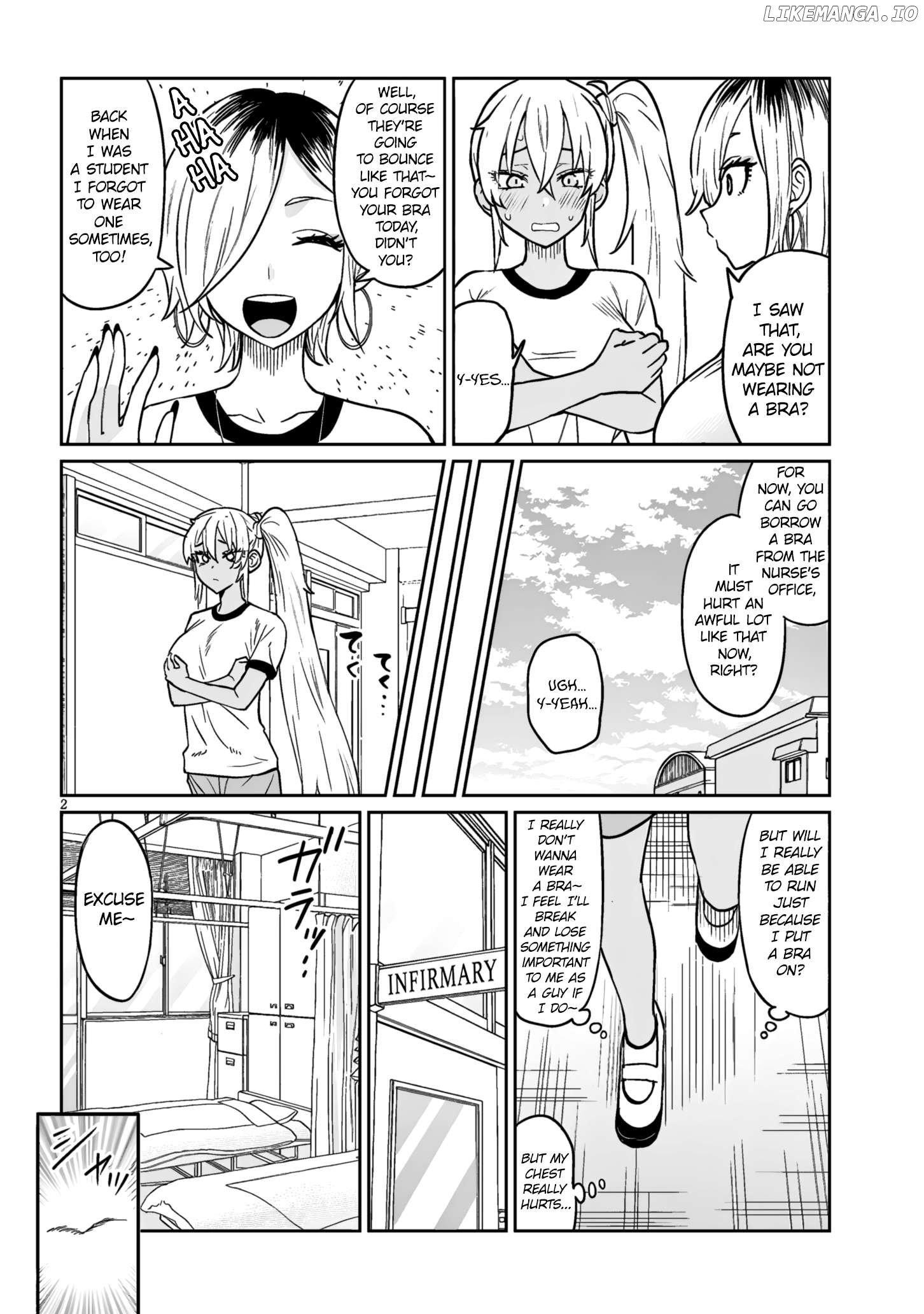 Danshi Kokoseidakedo Gyaru ni TS Shimashita Chapter 9.2 - page 2