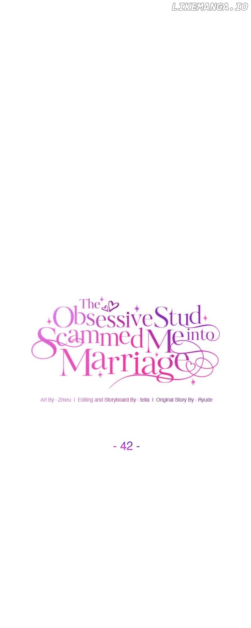 The Obsessive Stud Scammed Me into Marriage Chapter 42 - page 1