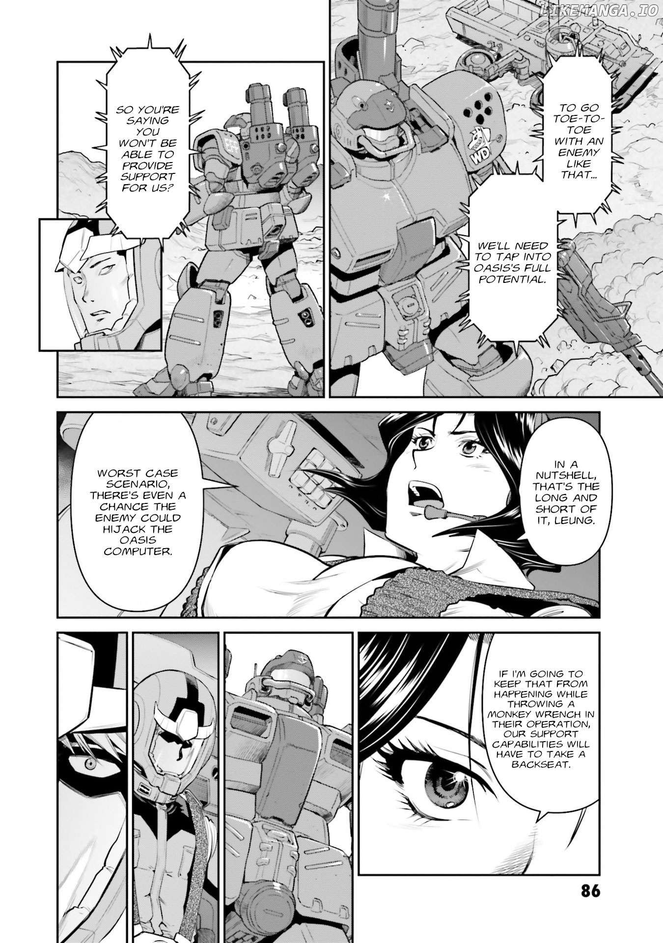 Mobile Suit Gundam Ground Zero – Rise From The Ashes Chapter 13 - page 20