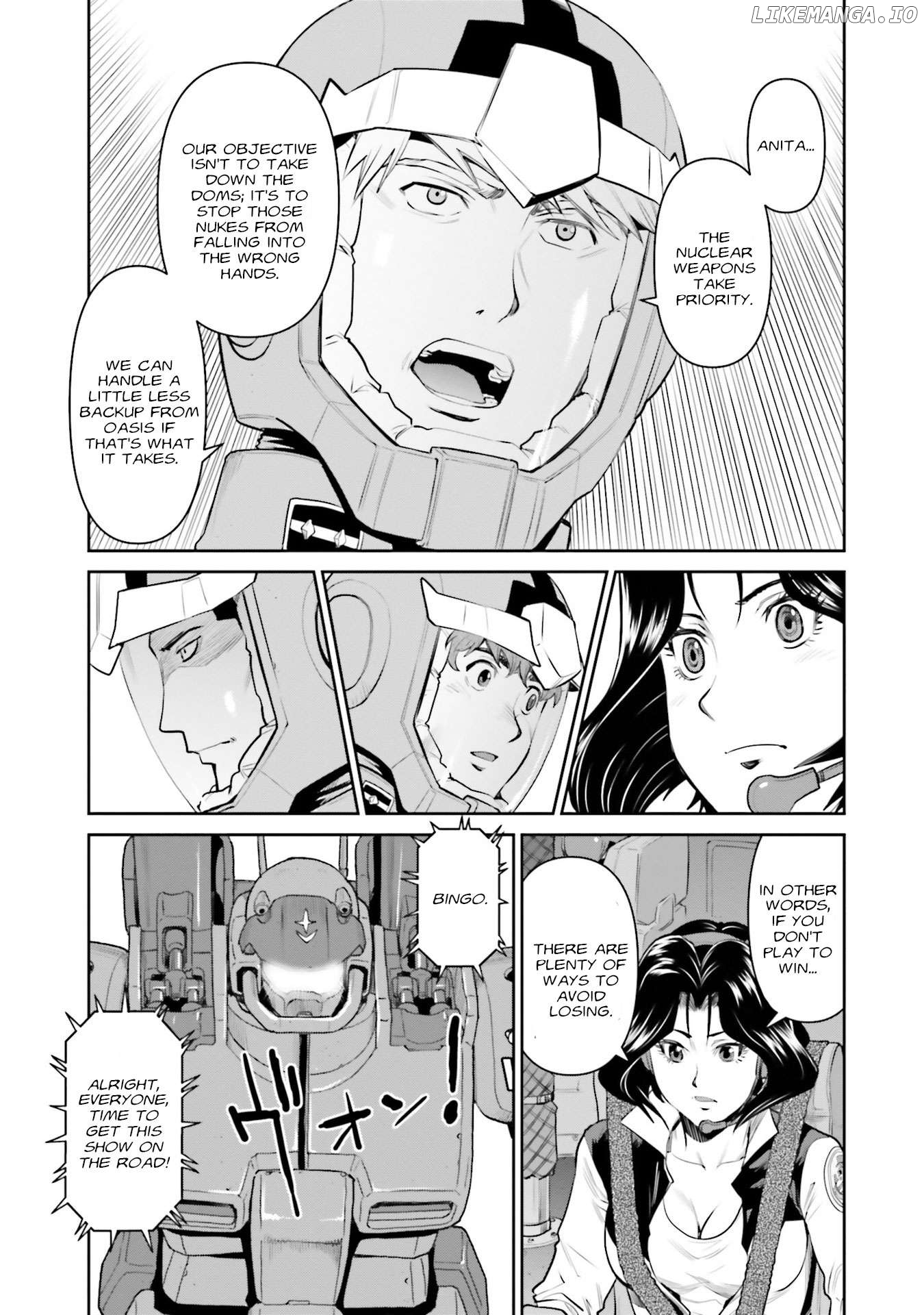 Mobile Suit Gundam Ground Zero – Rise From The Ashes Chapter 13 - page 21