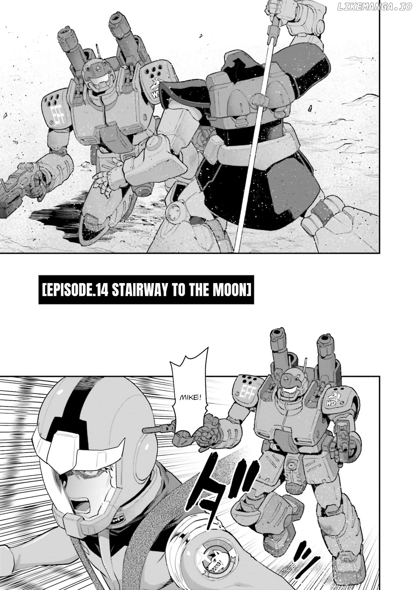 Mobile Suit Gundam Ground Zero – Rise From The Ashes Chapter 14 - page 1