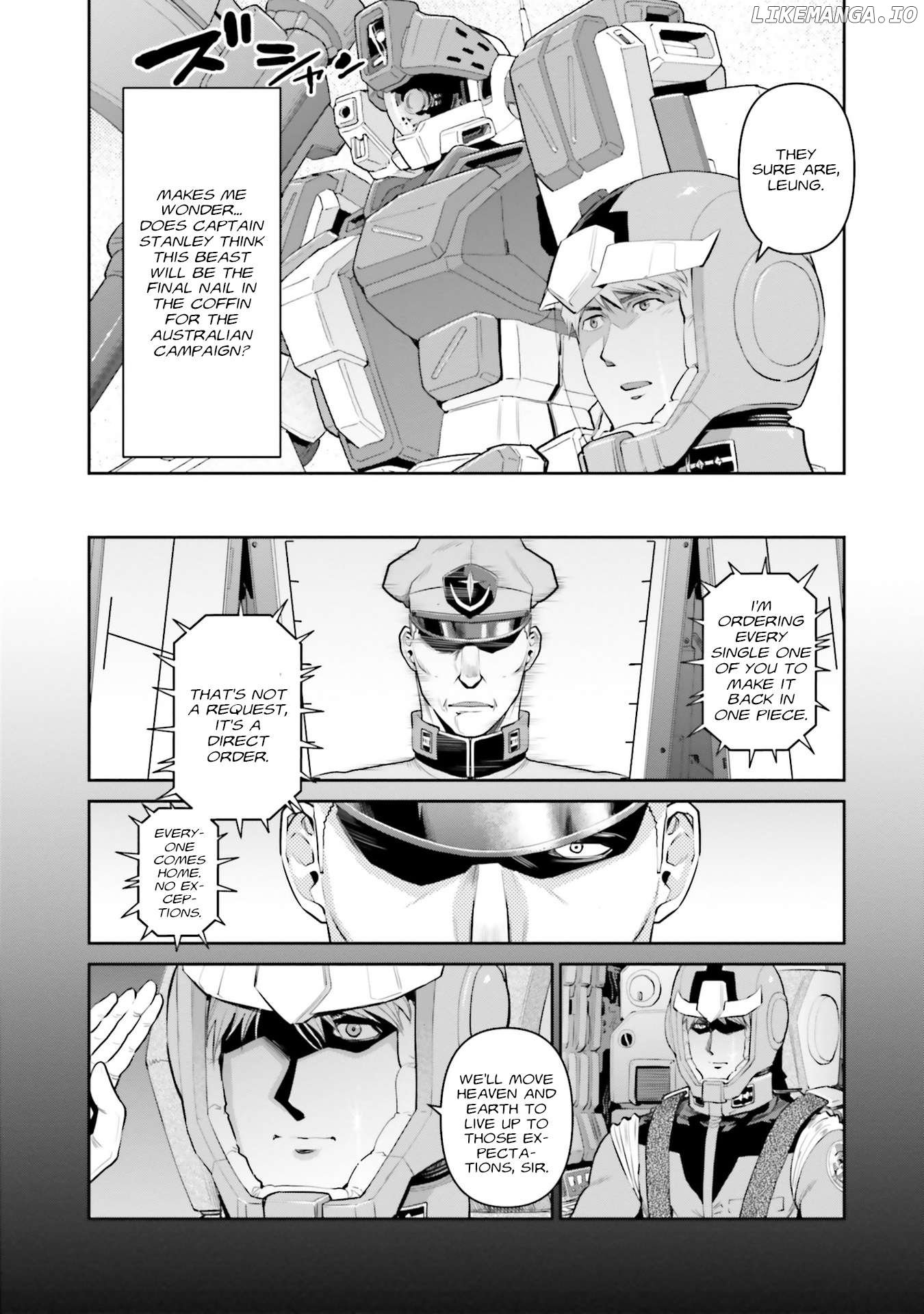 Mobile Suit Gundam Ground Zero – Rise From The Ashes Chapter 17 - page 21