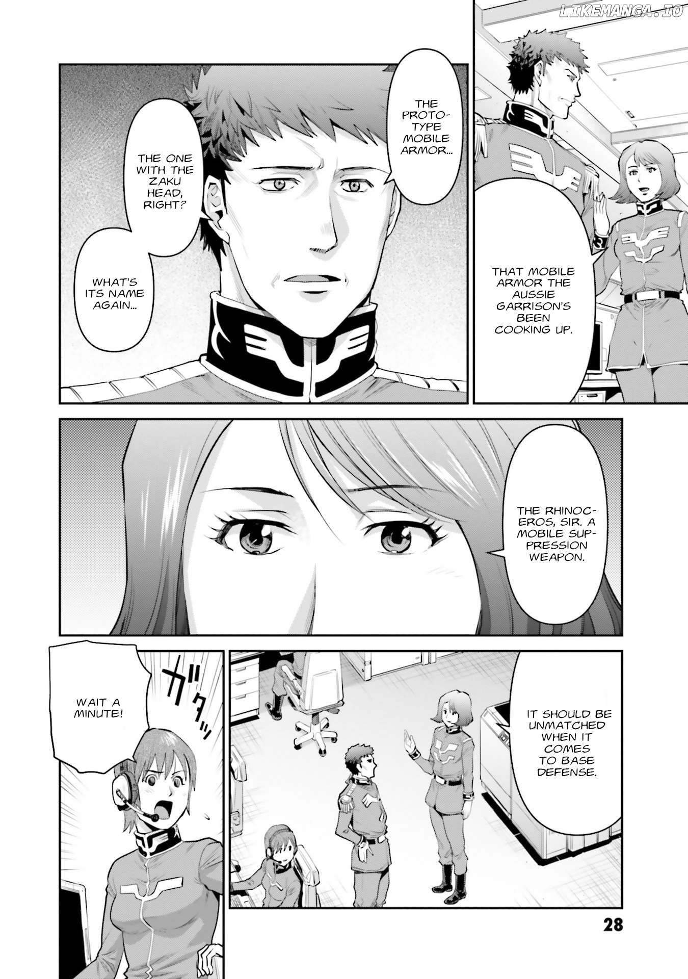 Mobile Suit Gundam Ground Zero – Rise From The Ashes Chapter 17 - page 28