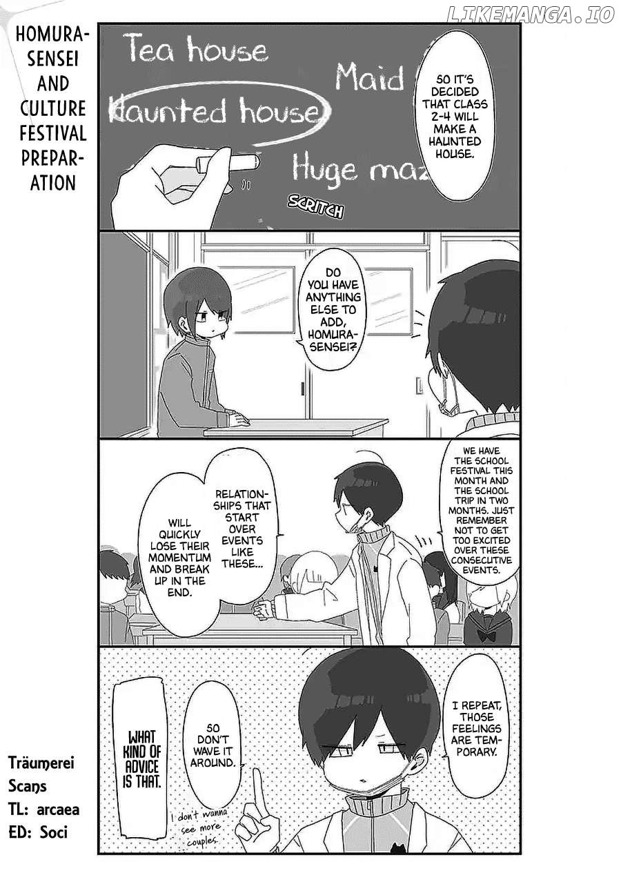 Homura Sensei Is Probably Unpopular Chapter 49 - page 1