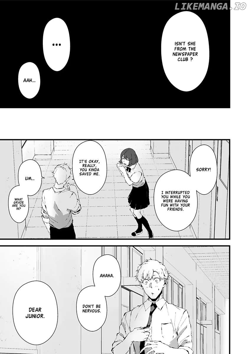 Tsurenai Hodo Aokute Azatoi Kurai ni Akai Chapter 14 - page 9