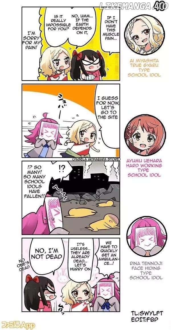 Love Live! School Idol Festival All Stars 4-koma: Famitsu Chapter 40 - page 1