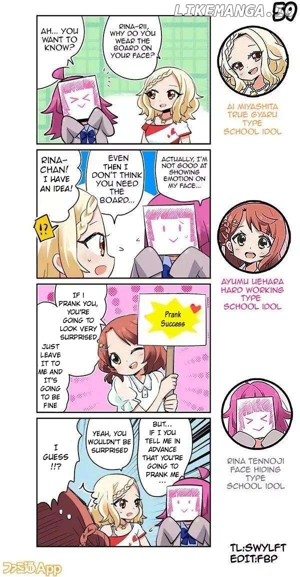 Love Live! School Idol Festival All Stars 4-koma: Famitsu Chapter 59 - page 1