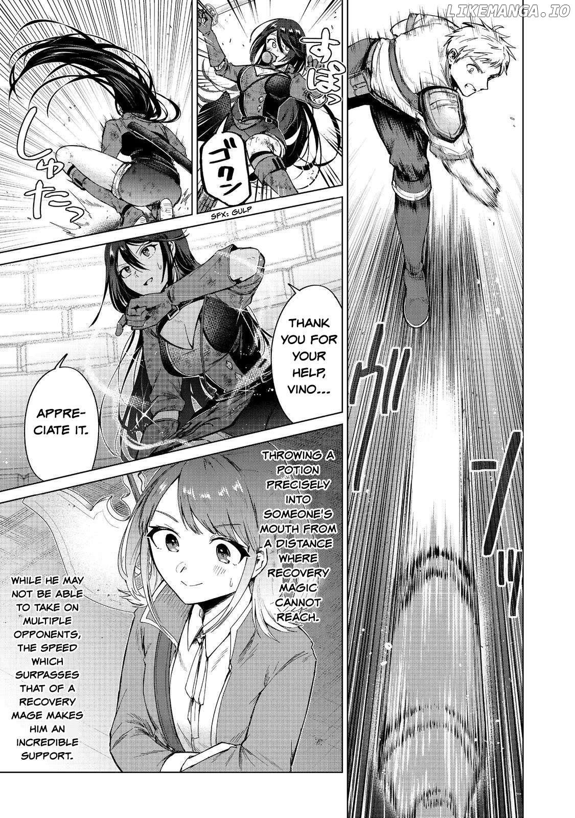 Potion wa 160 km/h de Nageru Mono! ~Item-gakari no Ore ga Bannou Kaifukuyaku o Touteki suru Koto de Saikyou no Boukensha ni Nariagaru!?~ Chapter 13 - page 11