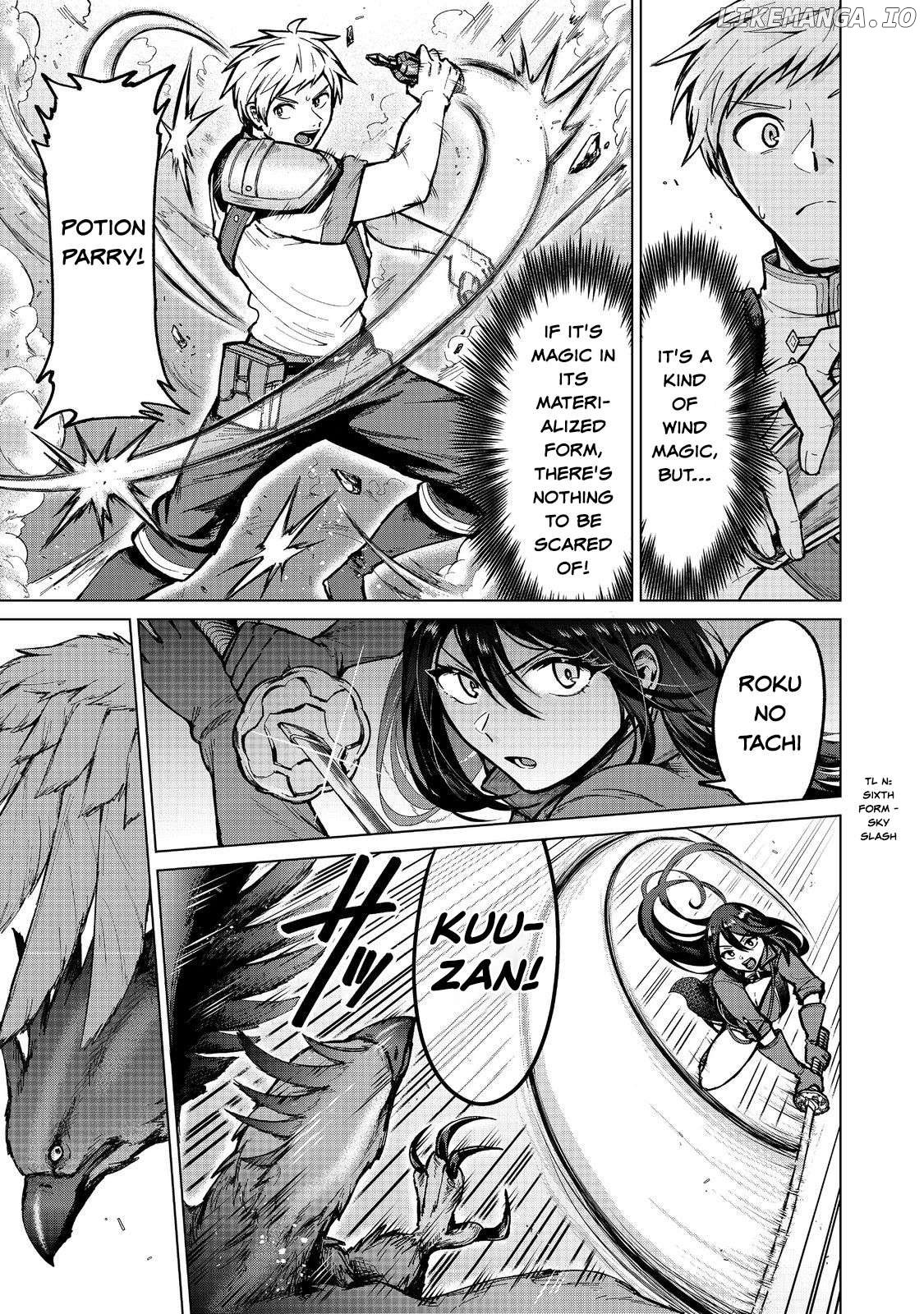 Potion wa 160 km/h de Nageru Mono! ~Item-gakari no Ore ga Bannou Kaifukuyaku o Touteki suru Koto de Saikyou no Boukensha ni Nariagaru!?~ Chapter 15 - page 7