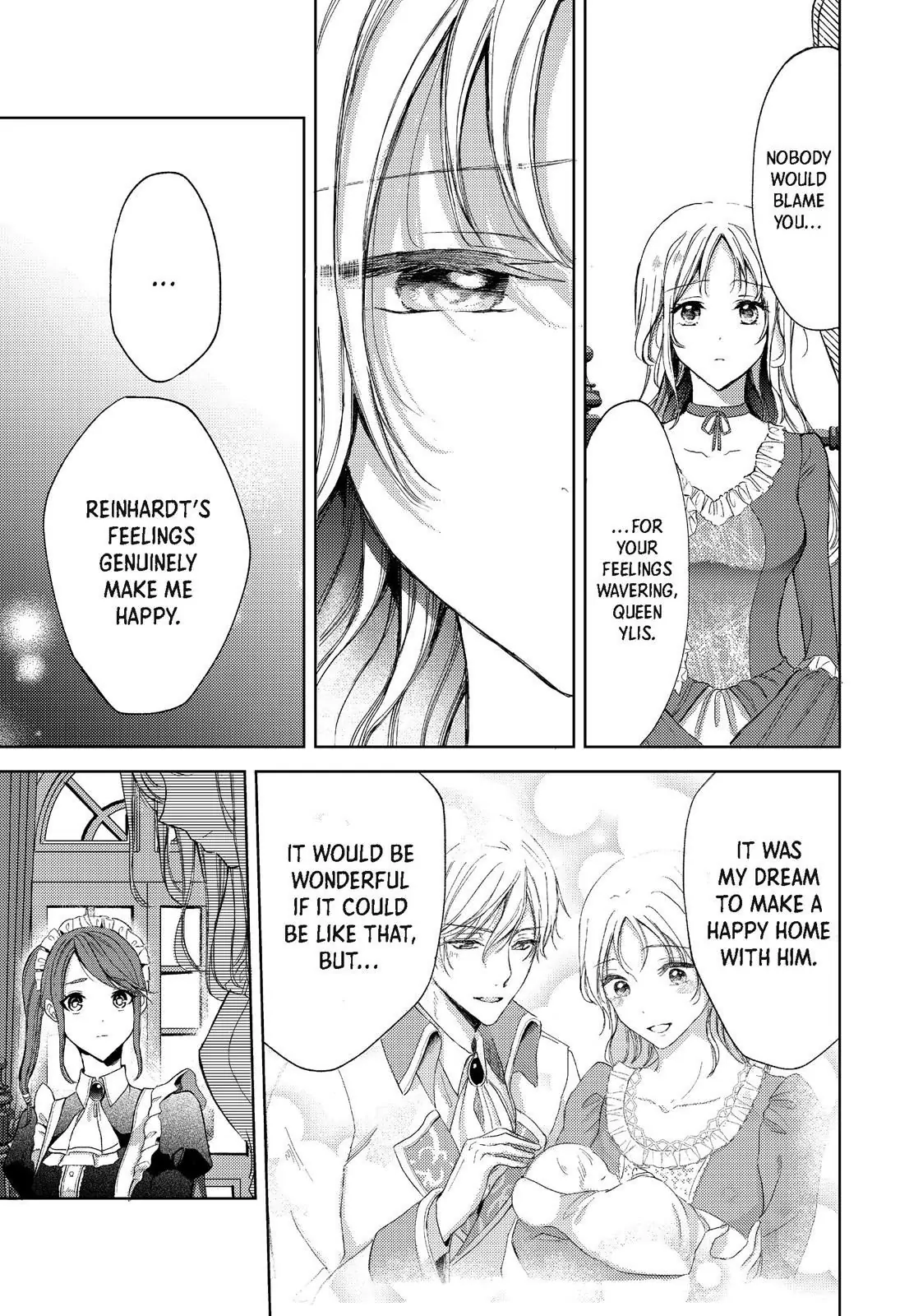 Ouhi-sama wa Rikon shitai - Isekai kara Seijo-sama ga Kita no de, Mou Oyaku Gomen desu wa ne? Chapter 17.1 - page 5