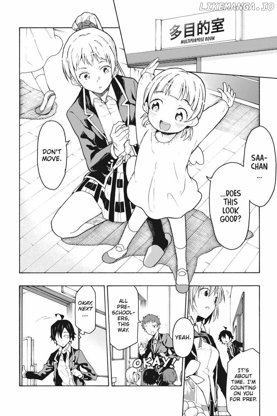 Yahari Ore no Seishun Love Come wa Machigatteiru @comic Chapter 70 - page 32