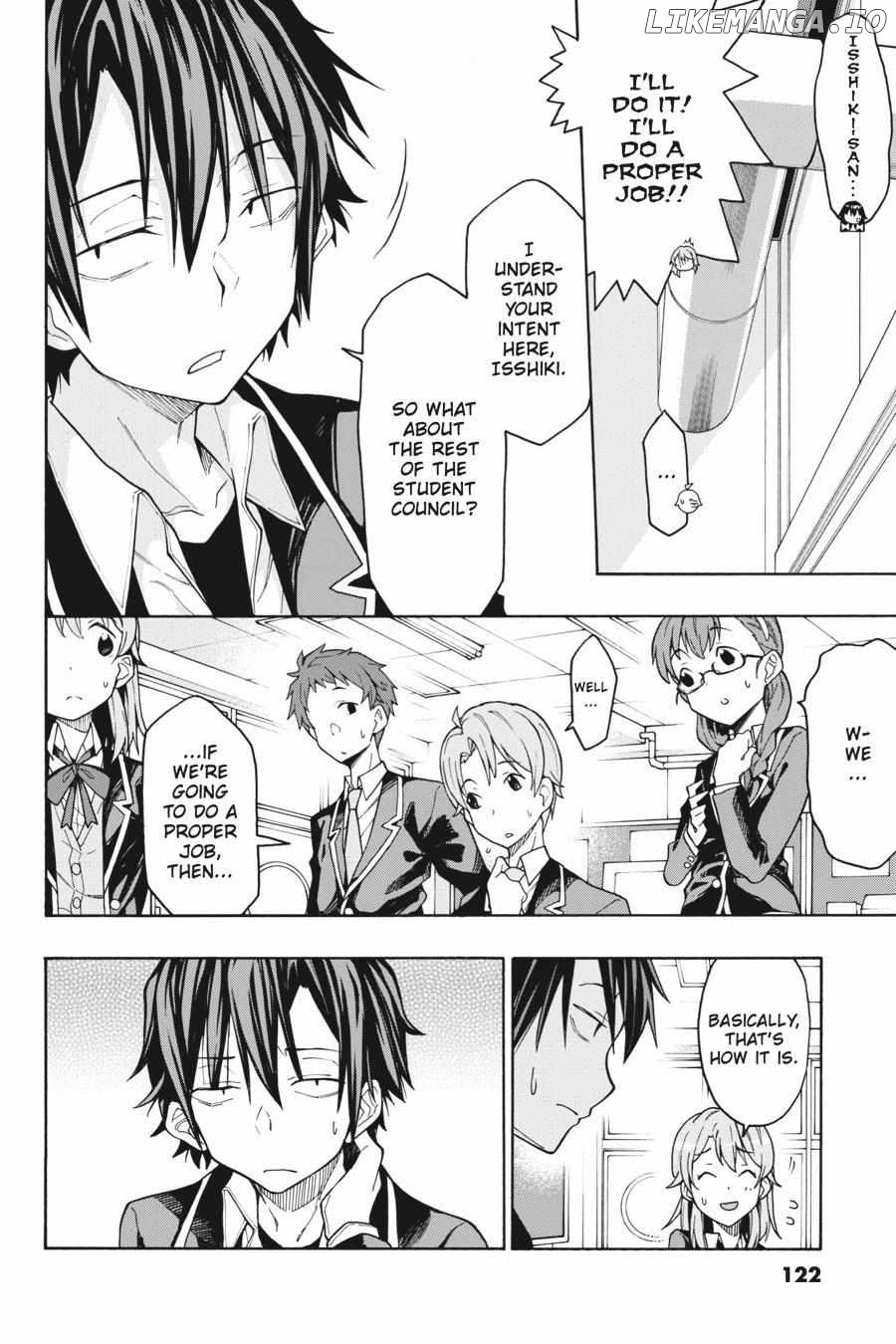 Yahari Ore no Seishun Love Come wa Machigatteiru @comic Chapter 69 - page 6