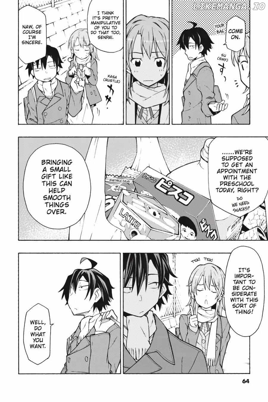 Yahari Ore no Seishun Love Come wa Machigatteiru @comic Chapter 61 - page 6