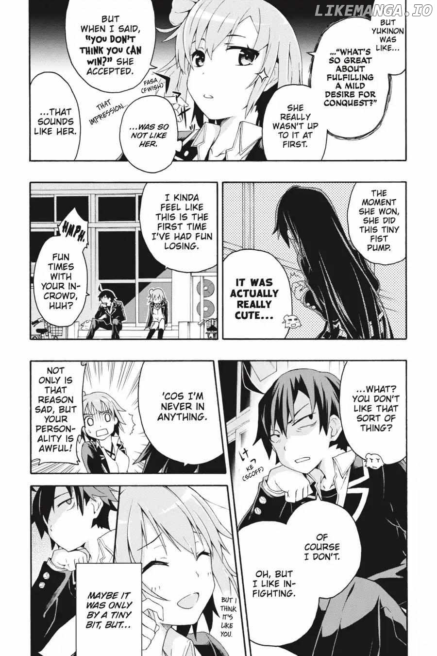 Yahari Ore no Seishun Love Come wa Machigatteiru @comic Chapter 6 - page 9