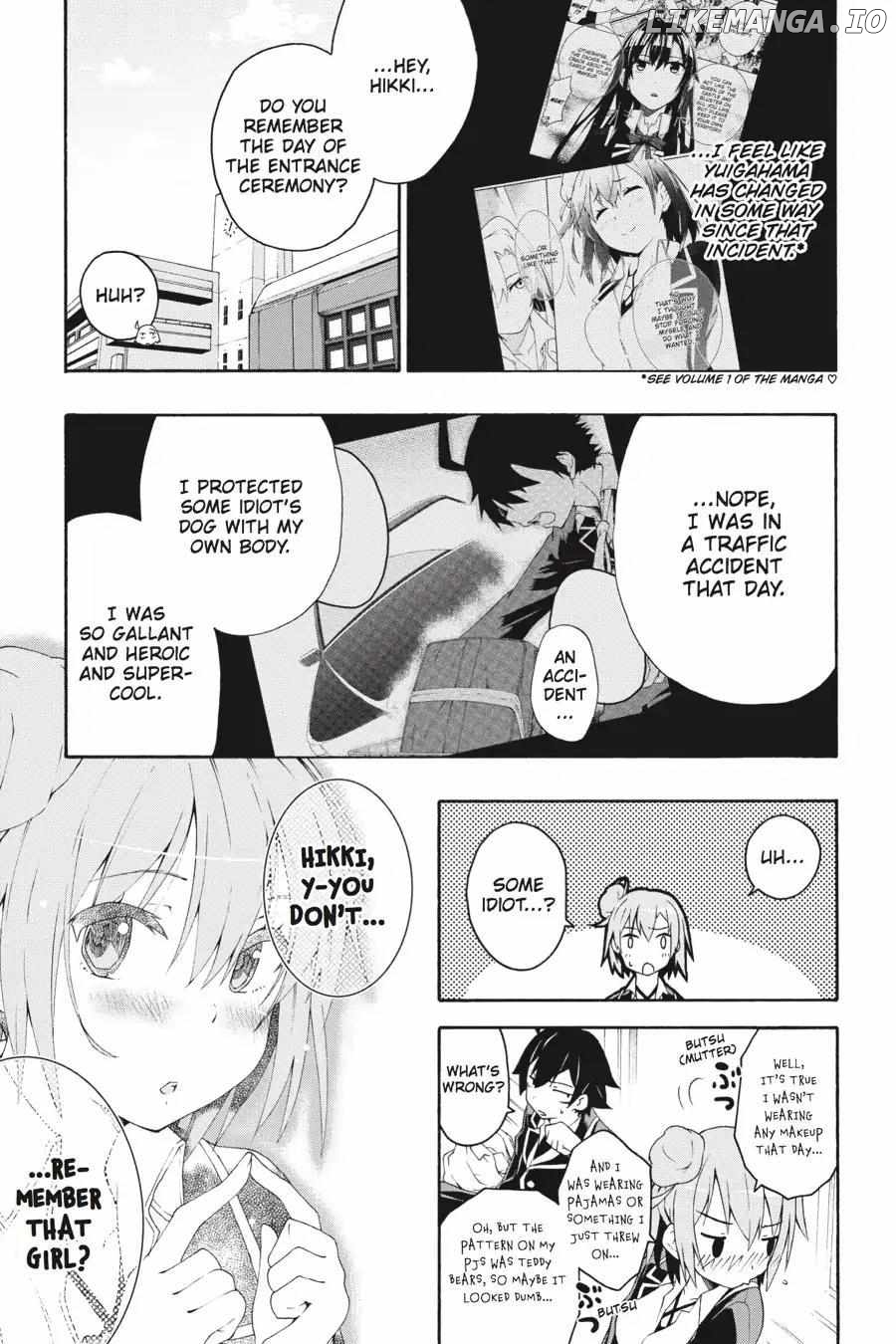 Yahari Ore no Seishun Love Come wa Machigatteiru @comic Chapter 6 - page 10