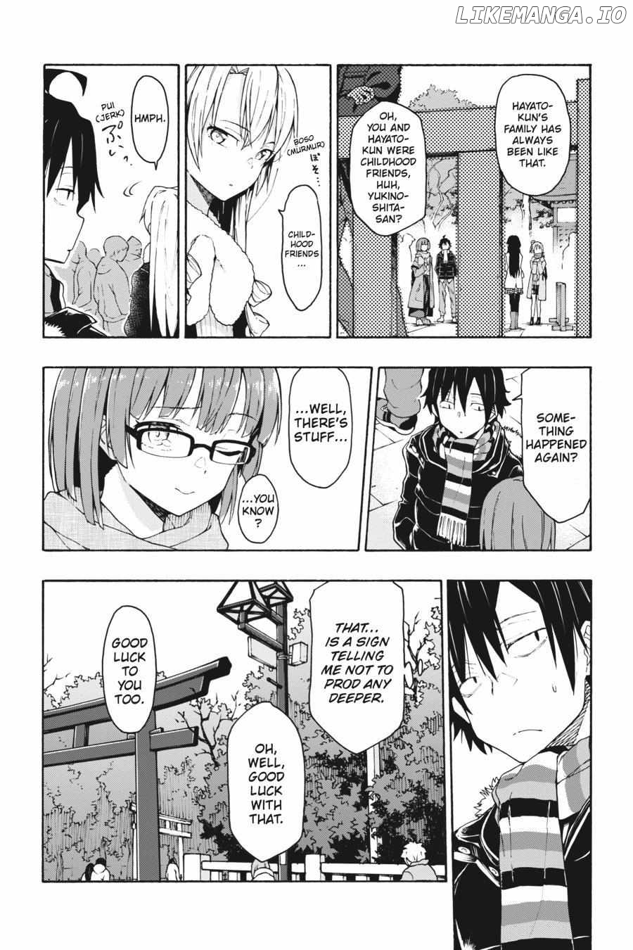 Yahari Ore no Seishun Love Come wa Machigatteiru @comic Chapter 73 - page 18