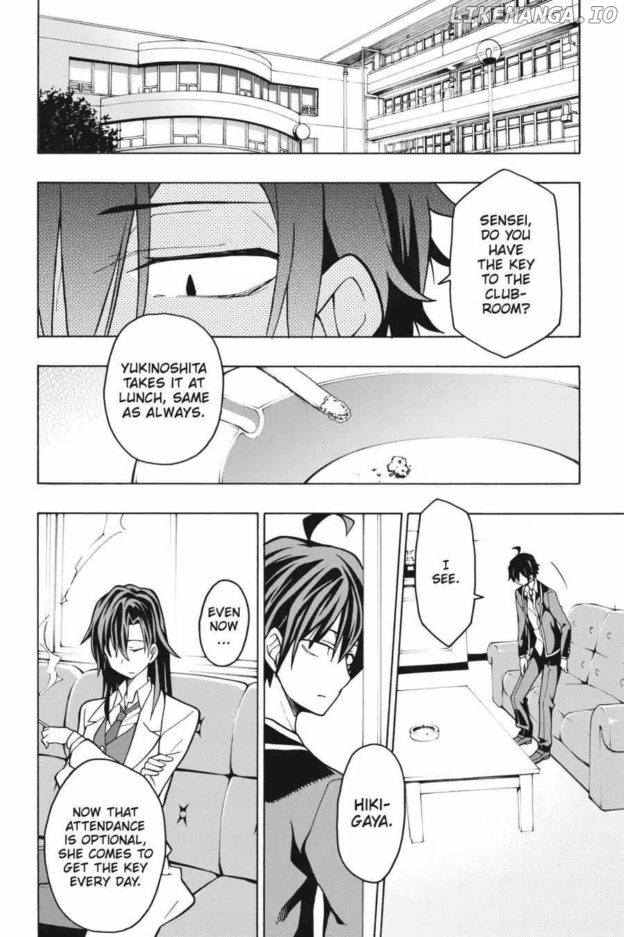 Yahari Ore no Seishun Love Come wa Machigatteiru @comic Chapter 56 - page 6