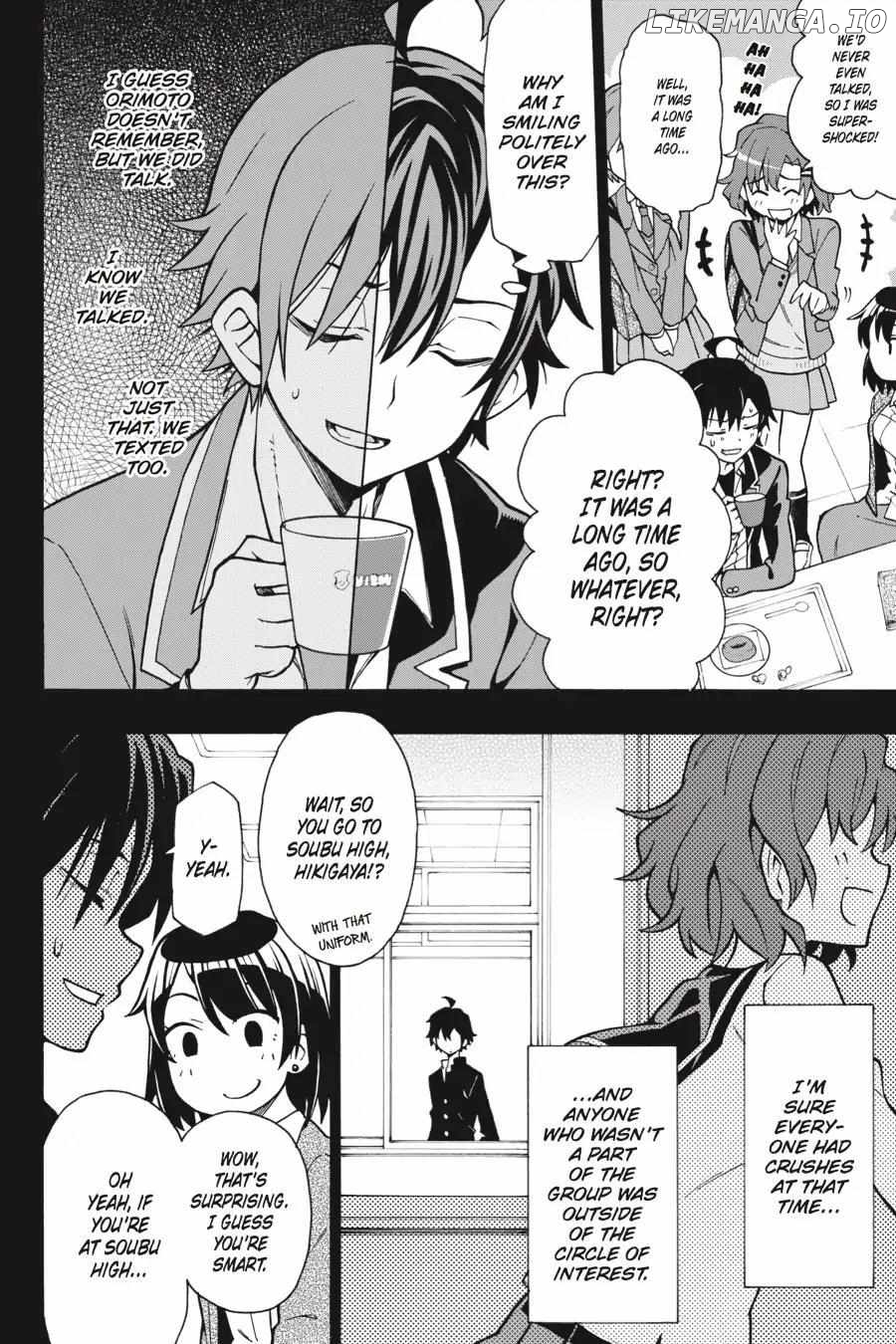 Yahari Ore no Seishun Love Come wa Machigatteiru @comic Chapter 55 - page 8