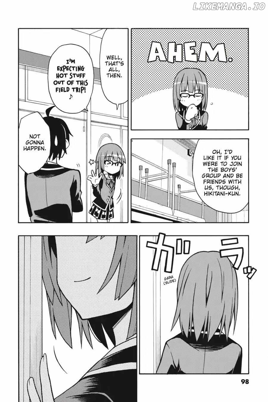 Yahari Ore no Seishun Love Come wa Machigatteiru @comic Chapter 50 - page 30