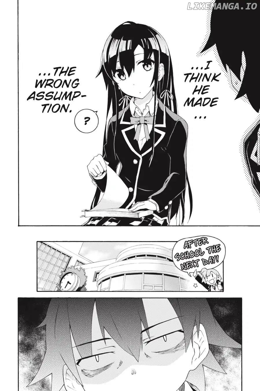 Yahari Ore no Seishun Love Come wa Machigatteiru @comic Chapter 5 - page 13