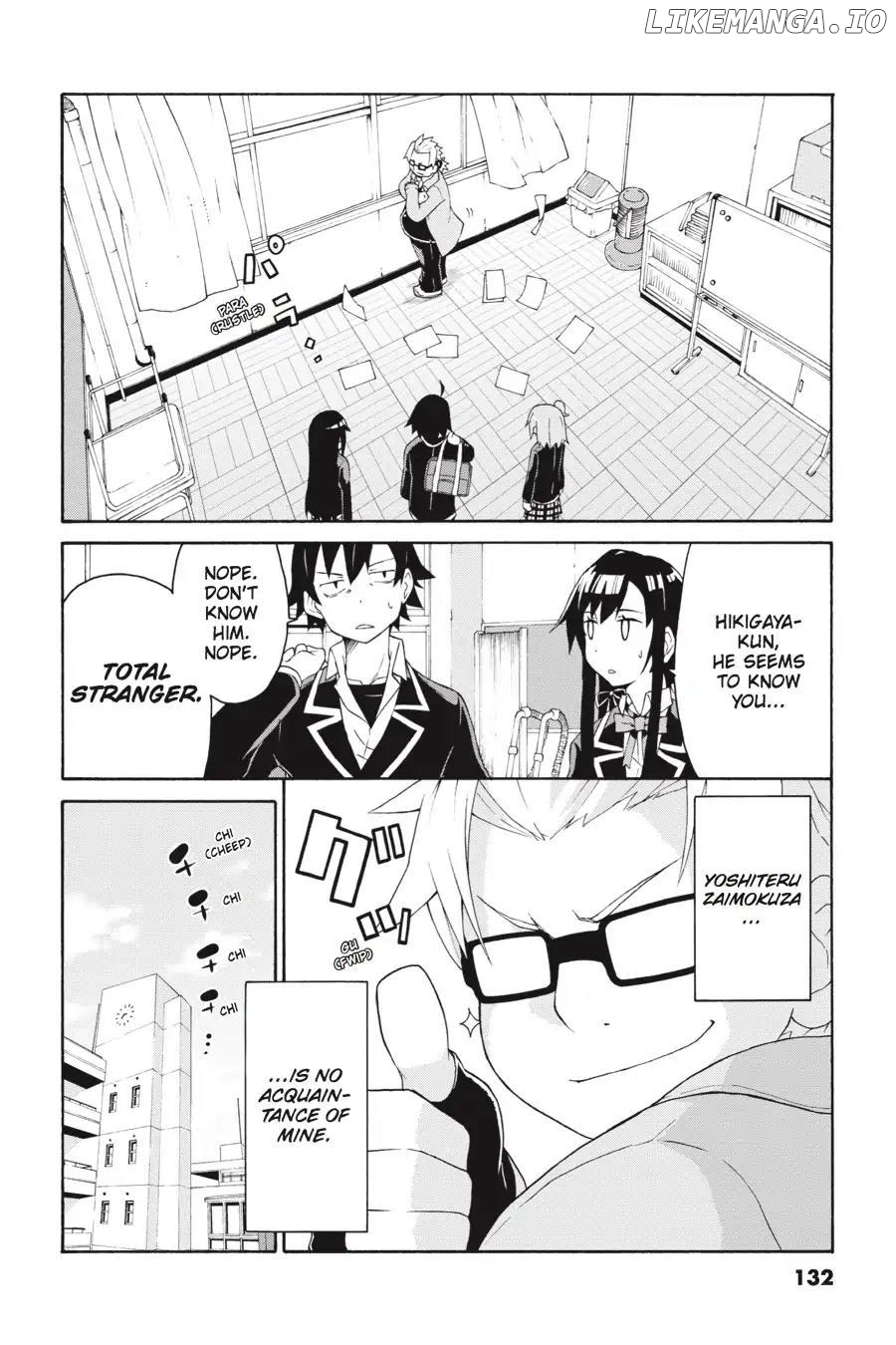 Yahari Ore no Seishun Love Come wa Machigatteiru @comic Chapter 5 - page 3