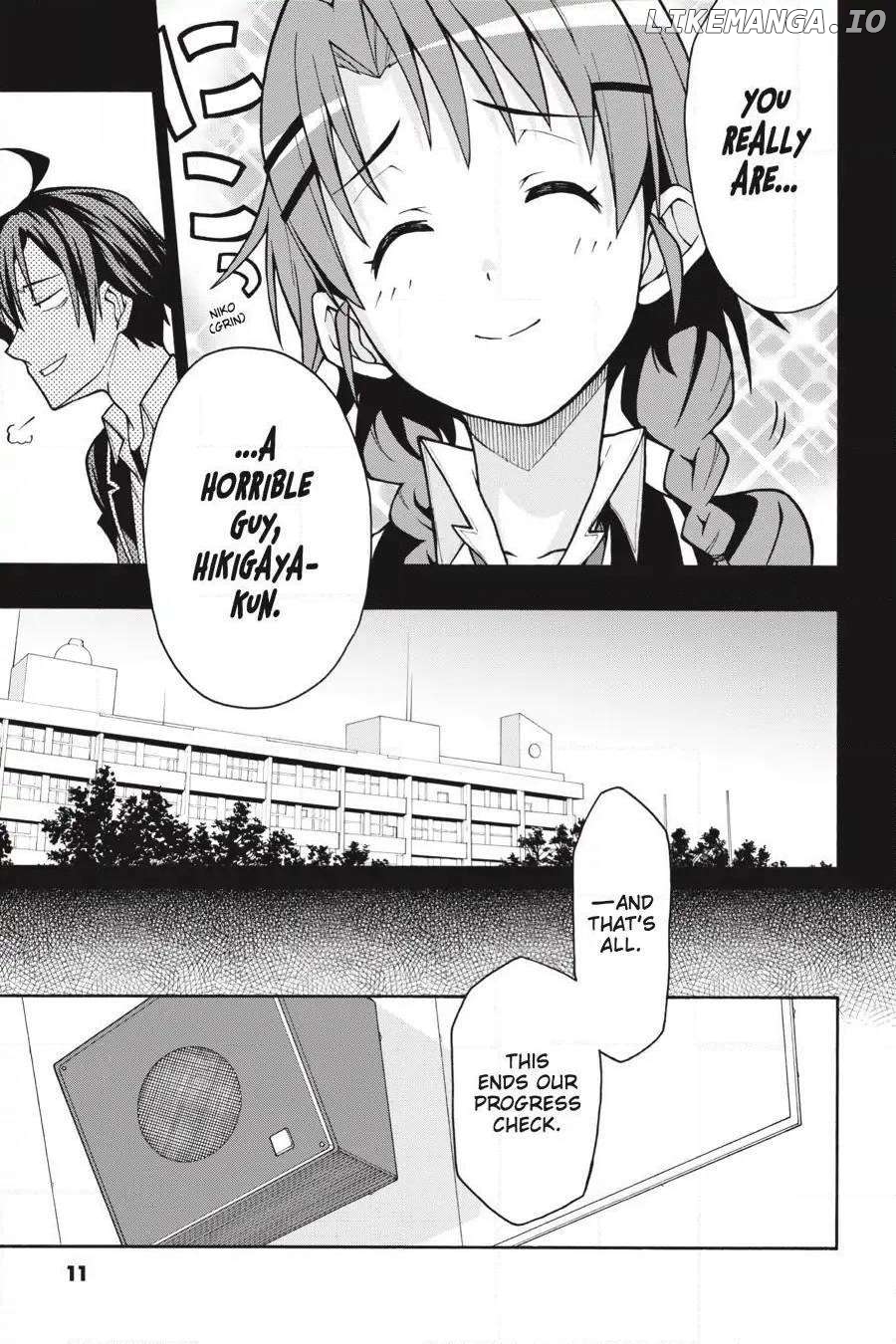 Yahari Ore no Seishun Love Come wa Machigatteiru @comic Chapter 48 - page 10