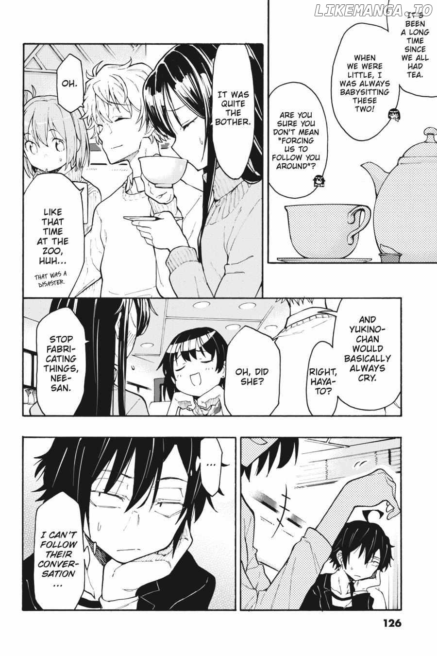 Yahari Ore no Seishun Love Come wa Machigatteiru @comic Chapter 74 - page 22