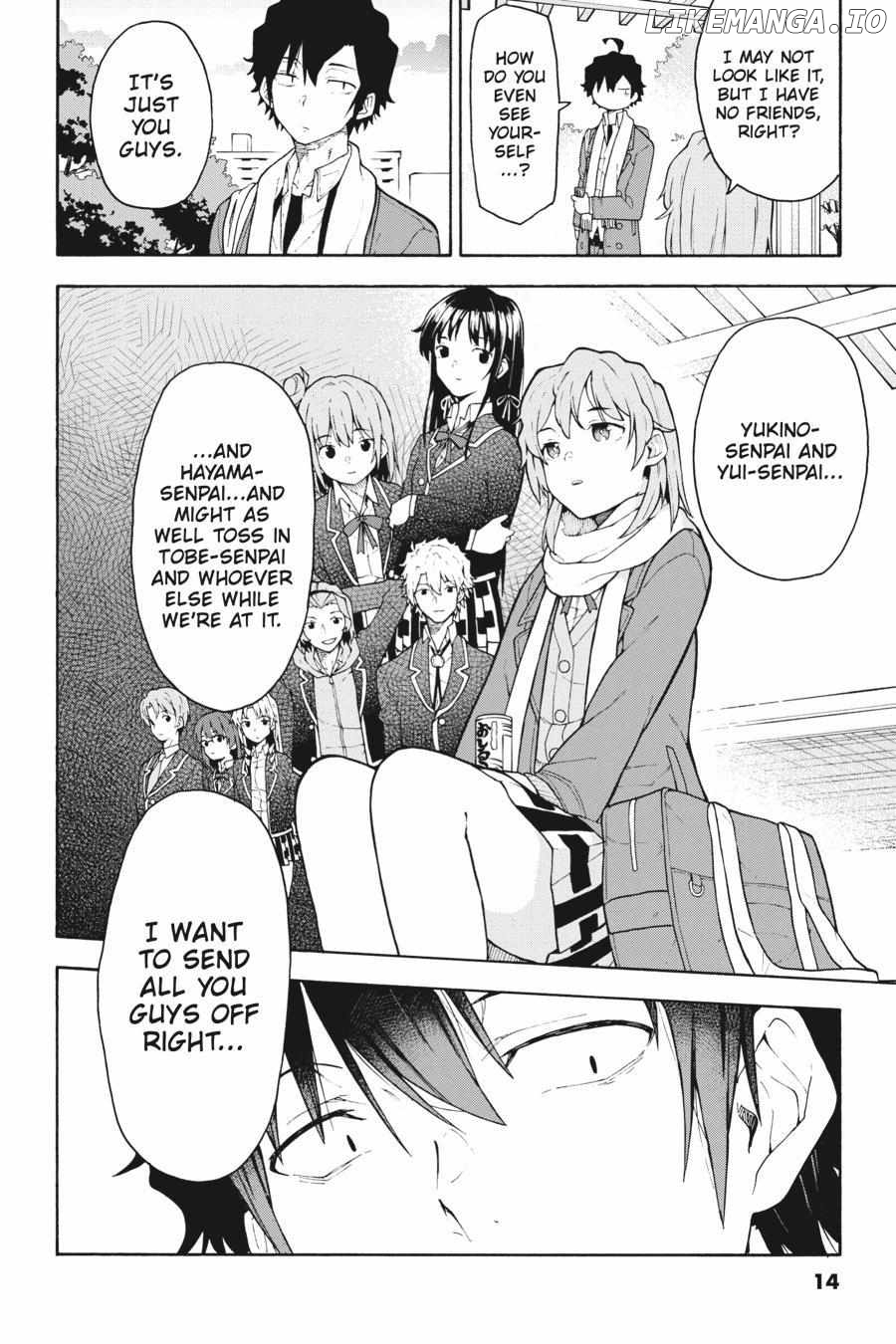 Yahari Ore no Seishun Love Come wa Machigatteiru @comic Chapter 97 - page 15