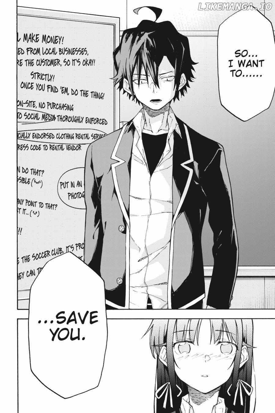 Yahari Ore no Seishun Love Come wa Machigatteiru @comic Chapter 96 - page 18