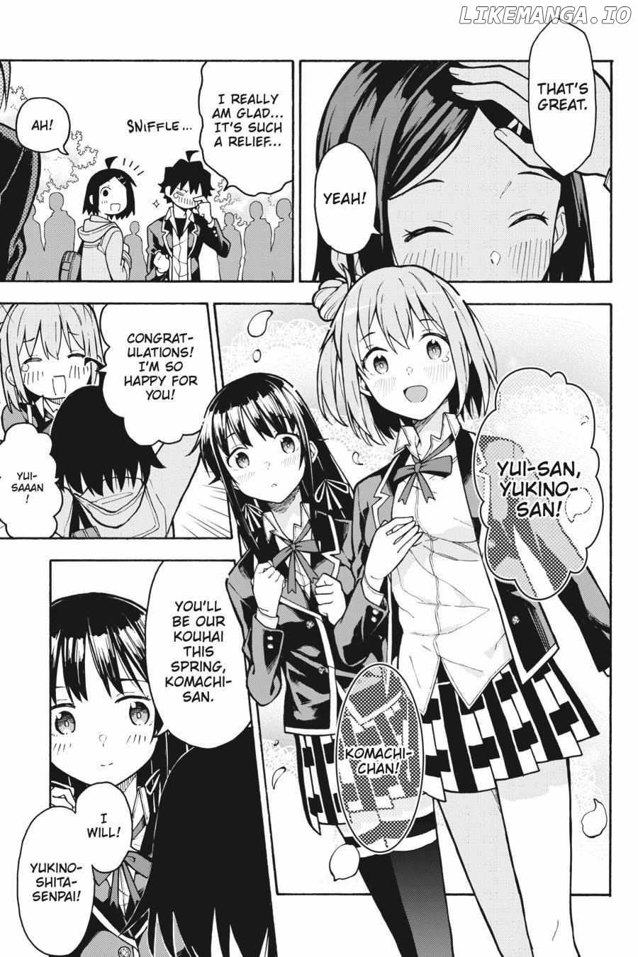 Yahari Ore no Seishun Love Come wa Machigatteiru @comic Chapter 90 - page 5