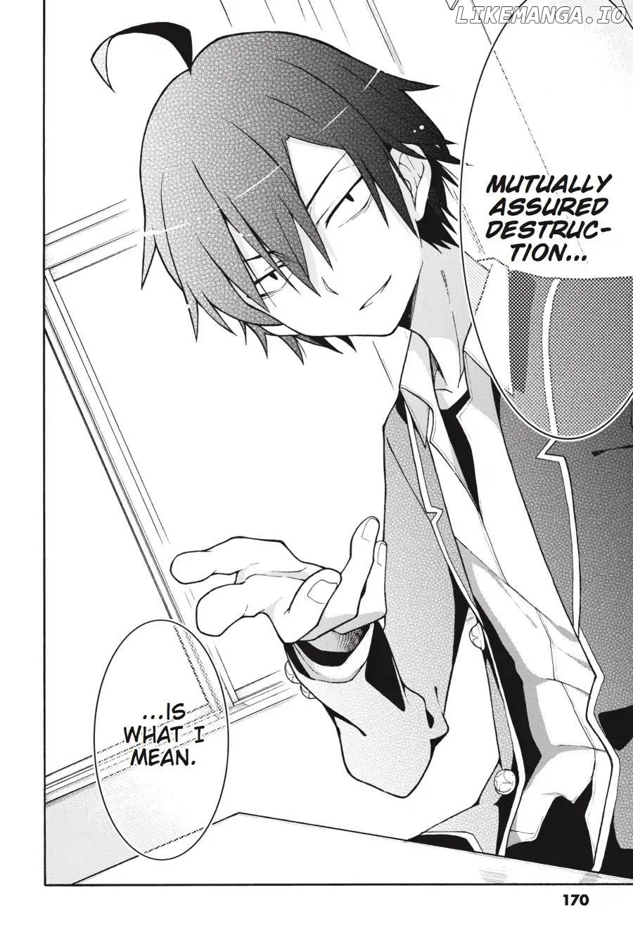 Yahari Ore no Seishun Love Come wa Machigatteiru @comic Chapter 47 - page 25