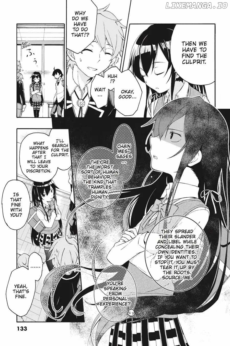 Yahari Ore no Seishun Love Come wa Machigatteiru @comic Chapter 10 - page 9