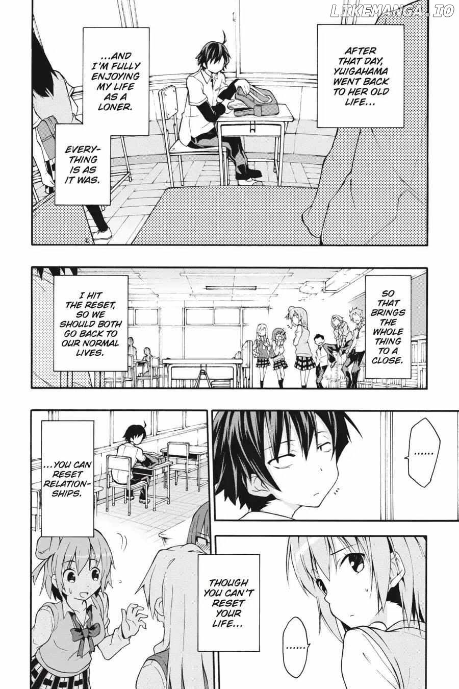 Yahari Ore no Seishun Love Come wa Machigatteiru @comic Chapter 13 - page 24