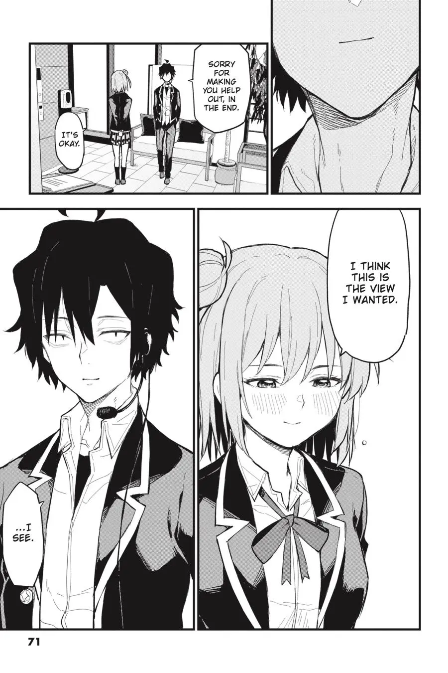 Yahari Ore no Seishun Love Come wa Machigatteiru @comic Chapter 117 - page 8