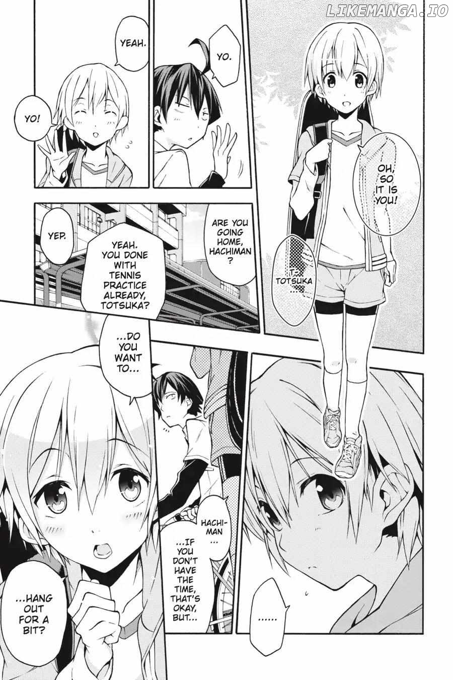 Yahari Ore no Seishun Love Come wa Machigatteiru @comic Chapter 14 - page 11