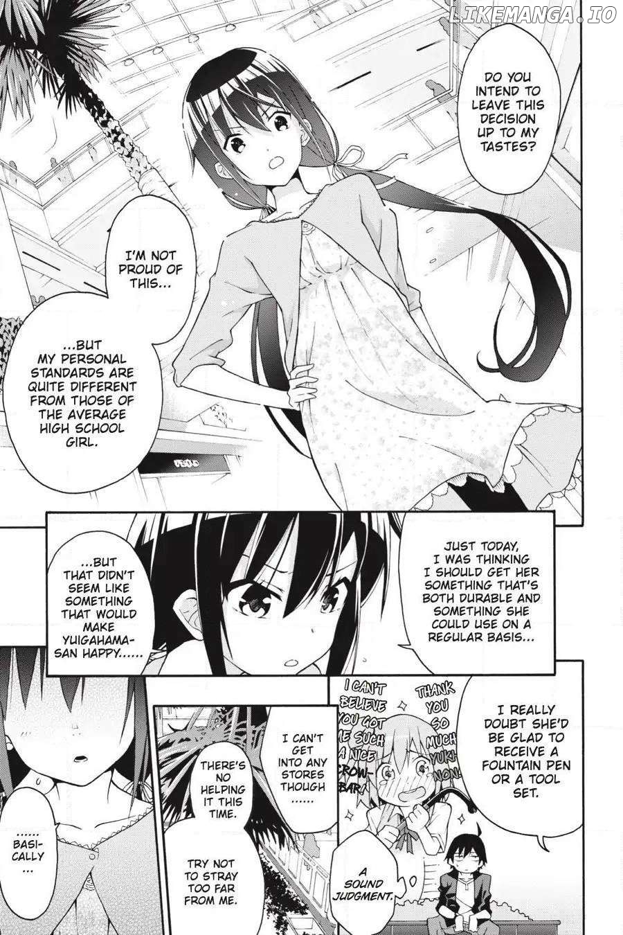 Yahari Ore no Seishun Love Come wa Machigatteiru @comic Chapter 16 - page 17