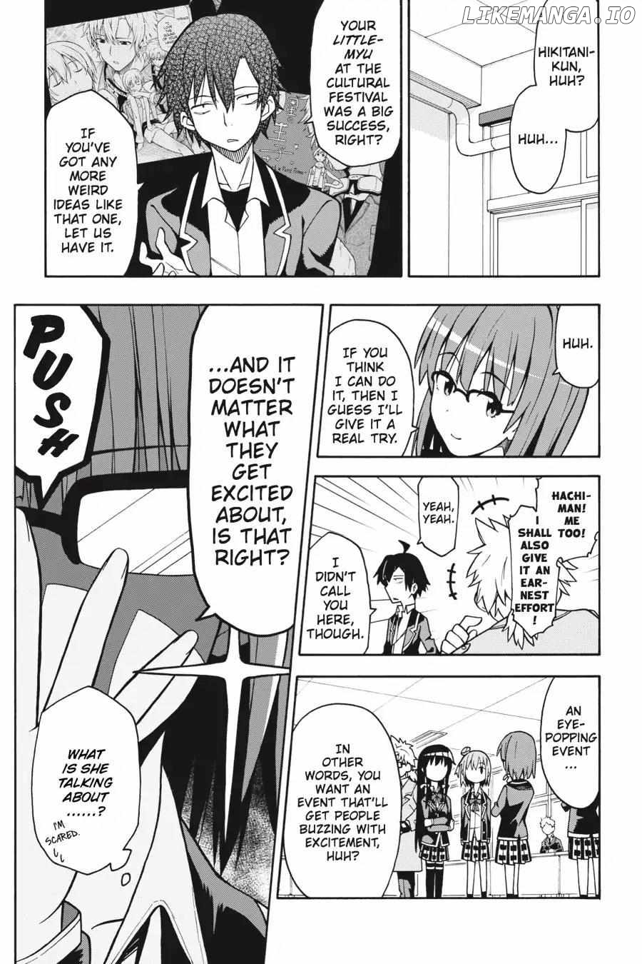 Yahari Ore no Seishun Love Come wa Machigatteiru @comic Chapter 44 - page 22