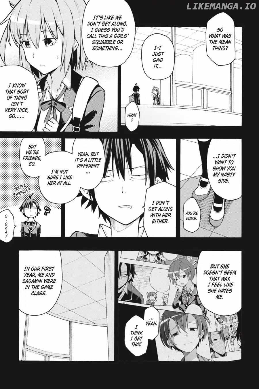 Yahari Ore no Seishun Love Come wa Machigatteiru @comic Chapter 37 - page 7