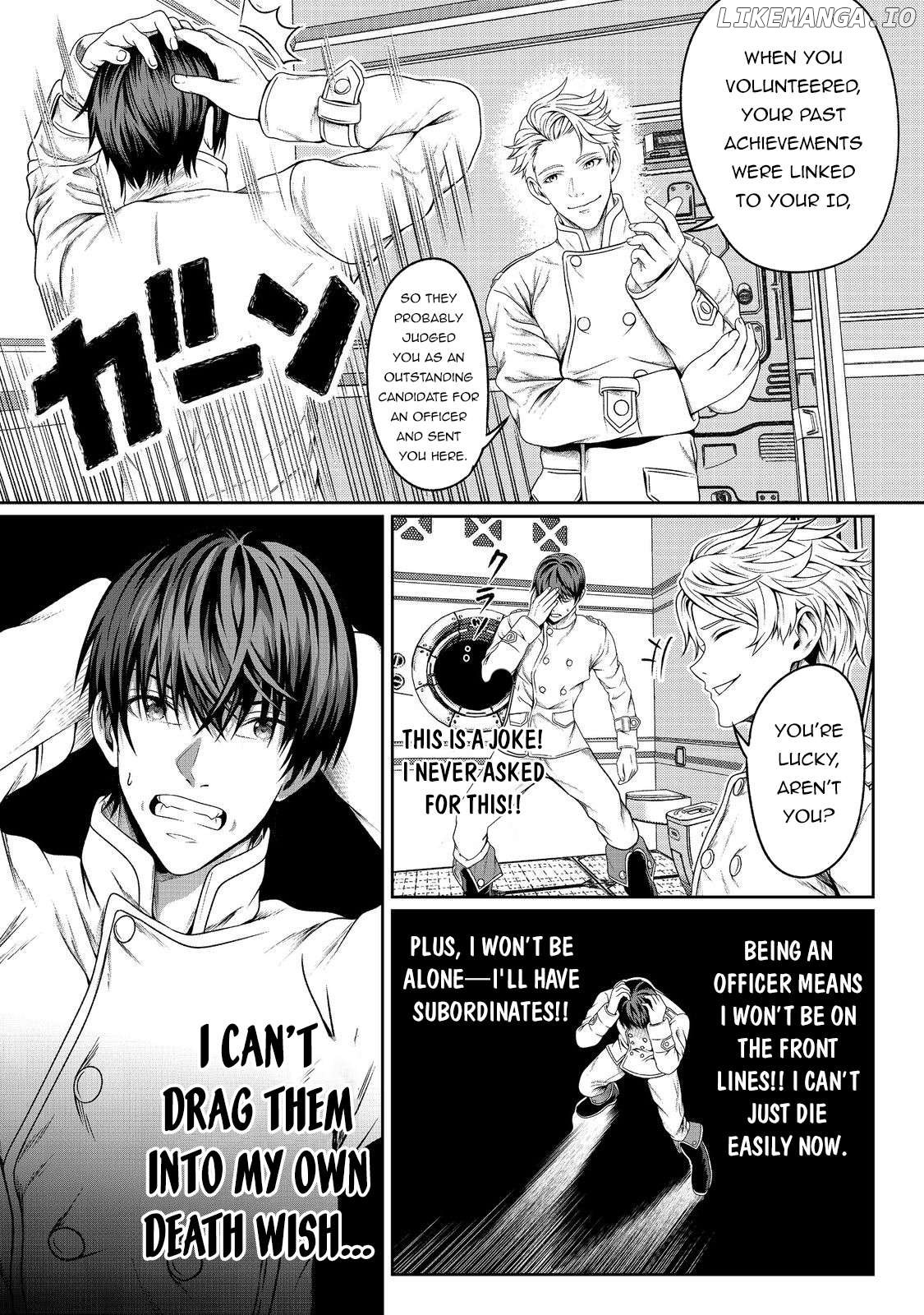 "Koko wa Makasete Sakini Ike!" wo shitai Shinitagari no Nozomanu Uchuu Gekokujou Chapter 1 - page 30