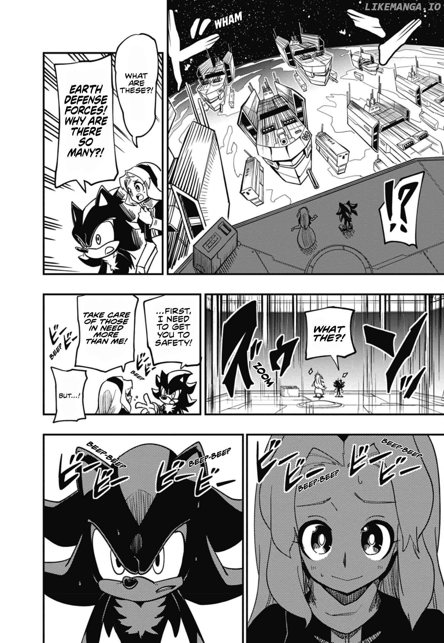 The Jet Black Hedgehog: Shadow the Hedgehog Chapter 1 - page 16