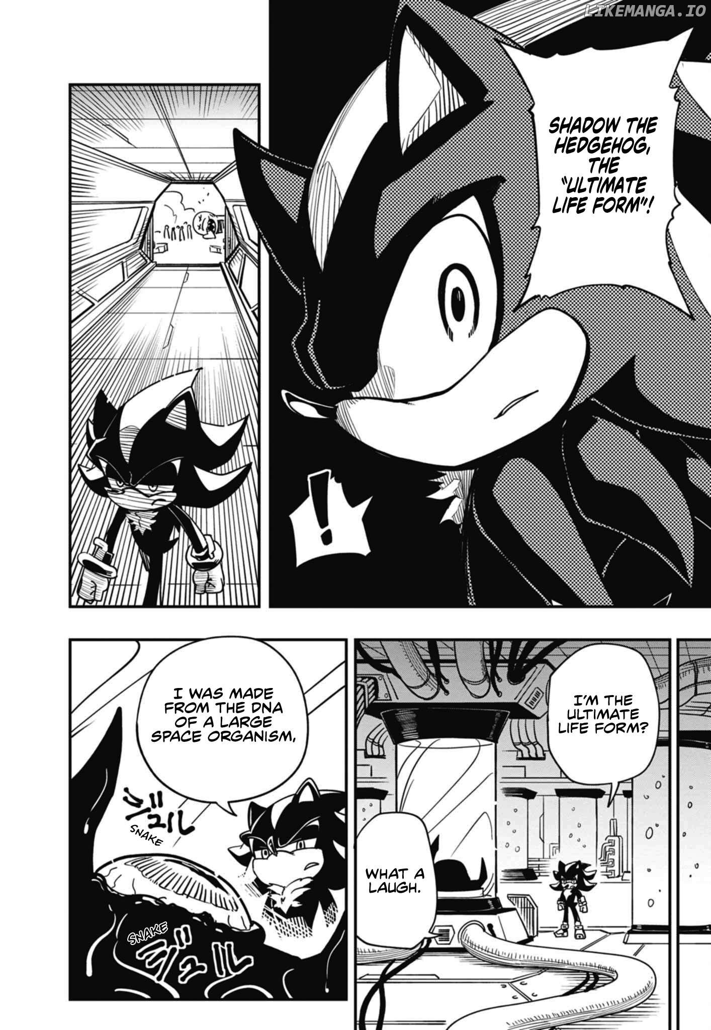 The Jet Black Hedgehog: Shadow the Hedgehog Chapter 1 - page 6