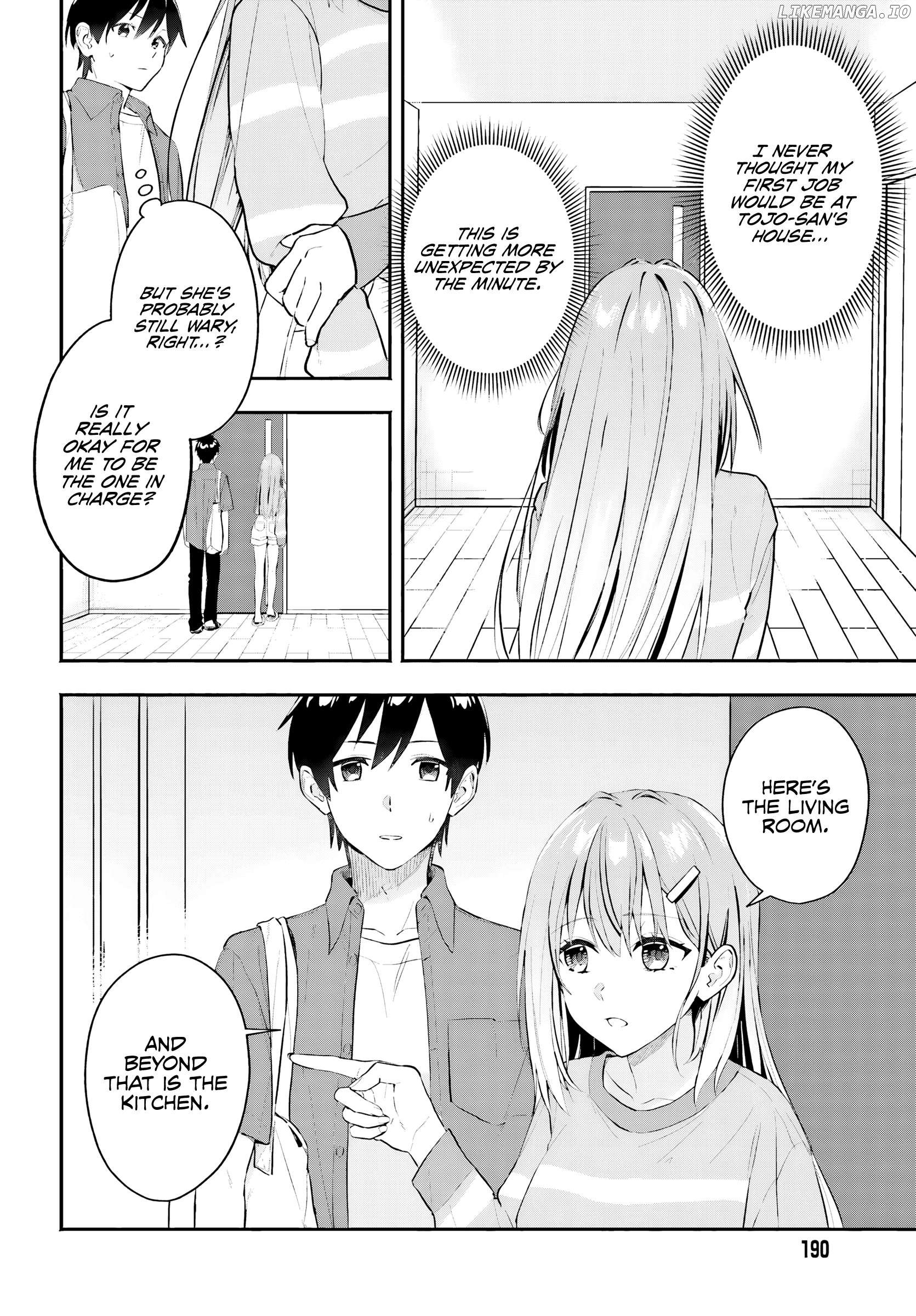 Kaji daikou no arubaito wo hajimetara gakuen ichi no bishoujo no kazoku ni kiniirarechaimashita. Chapter 1 - page 26