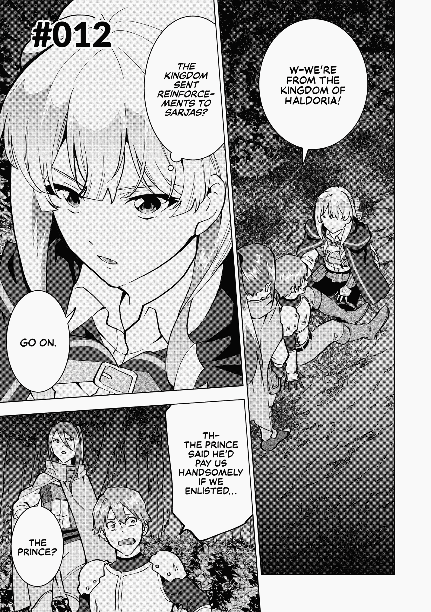 Buchigire Reijou Wa Houfuku Wo Chikaimashita. Chapter 12 - page 1