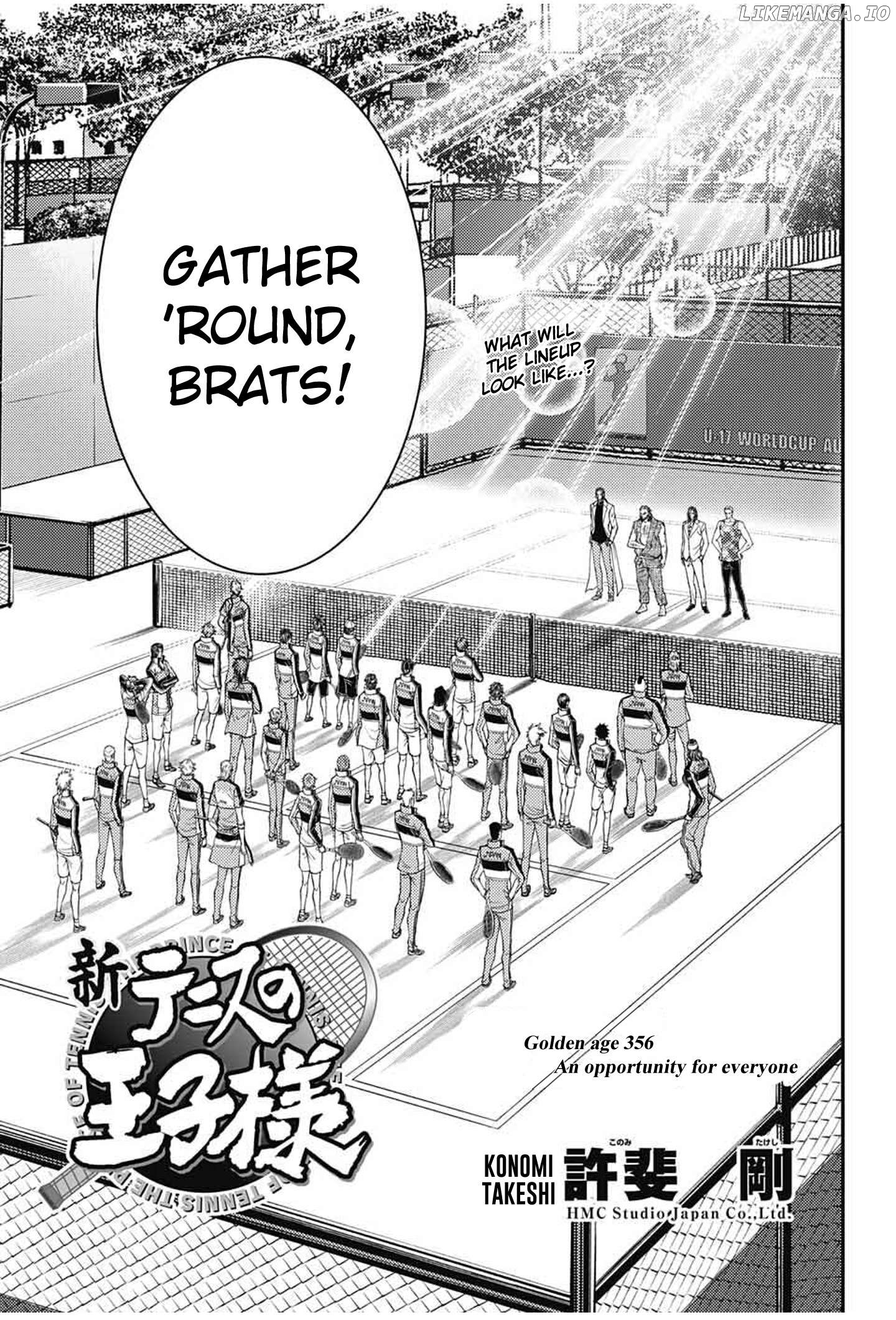 New Prince of Tennis Chapter 356 - page 5