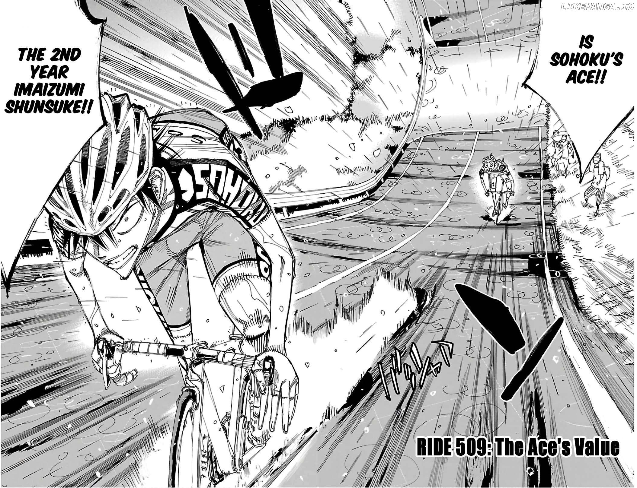 Yowamushi Pedal Chapter 509 - page 2