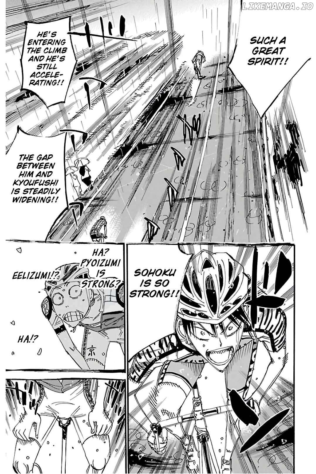 Yowamushi Pedal Chapter 509 - page 4