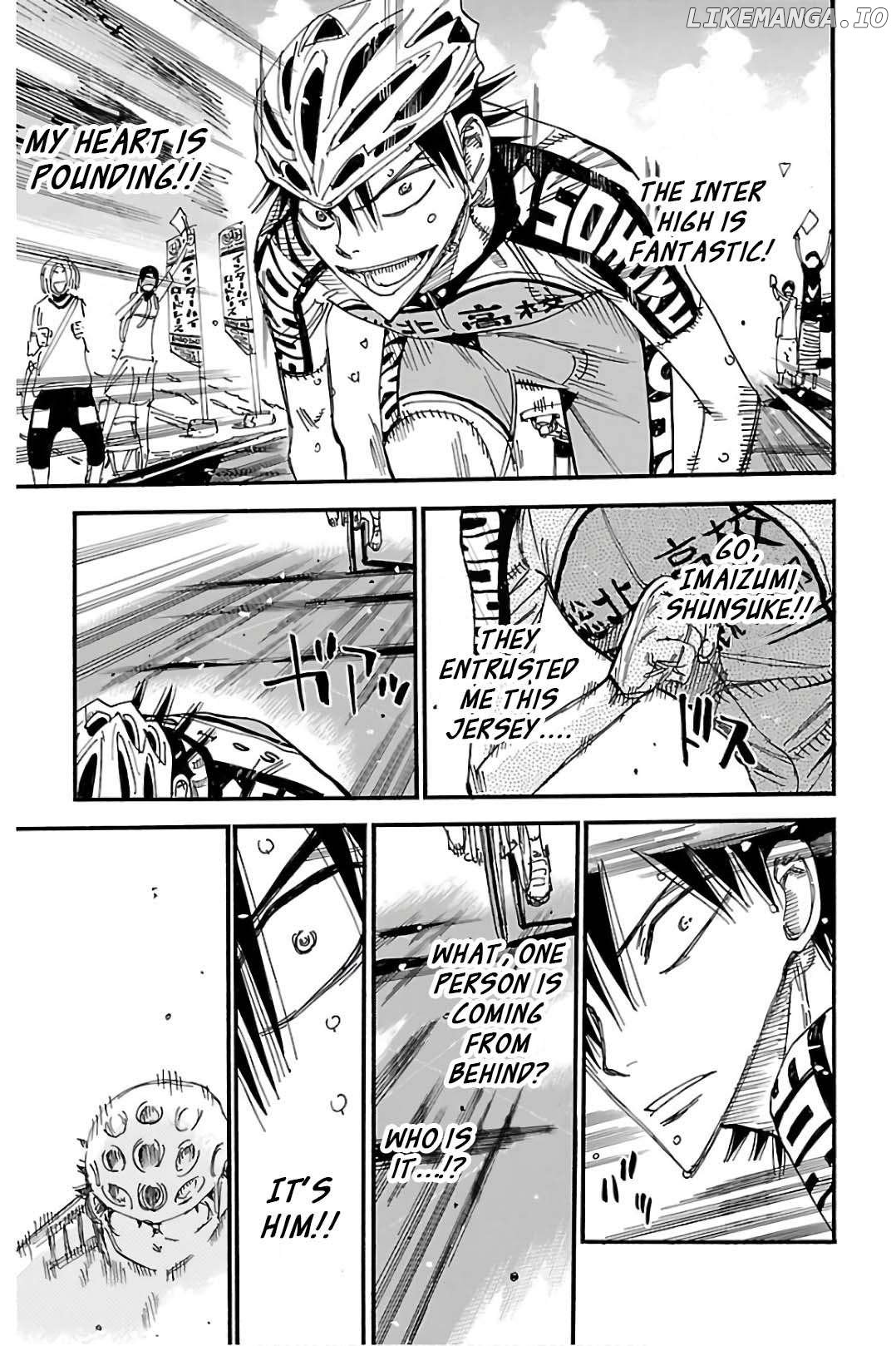 Yowamushi Pedal Chapter 510 - page 15