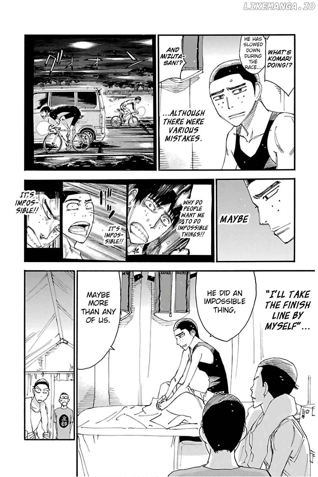 Yowamushi Pedal Chapter 510 - page 9